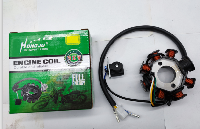 GY6 to eight pole coil