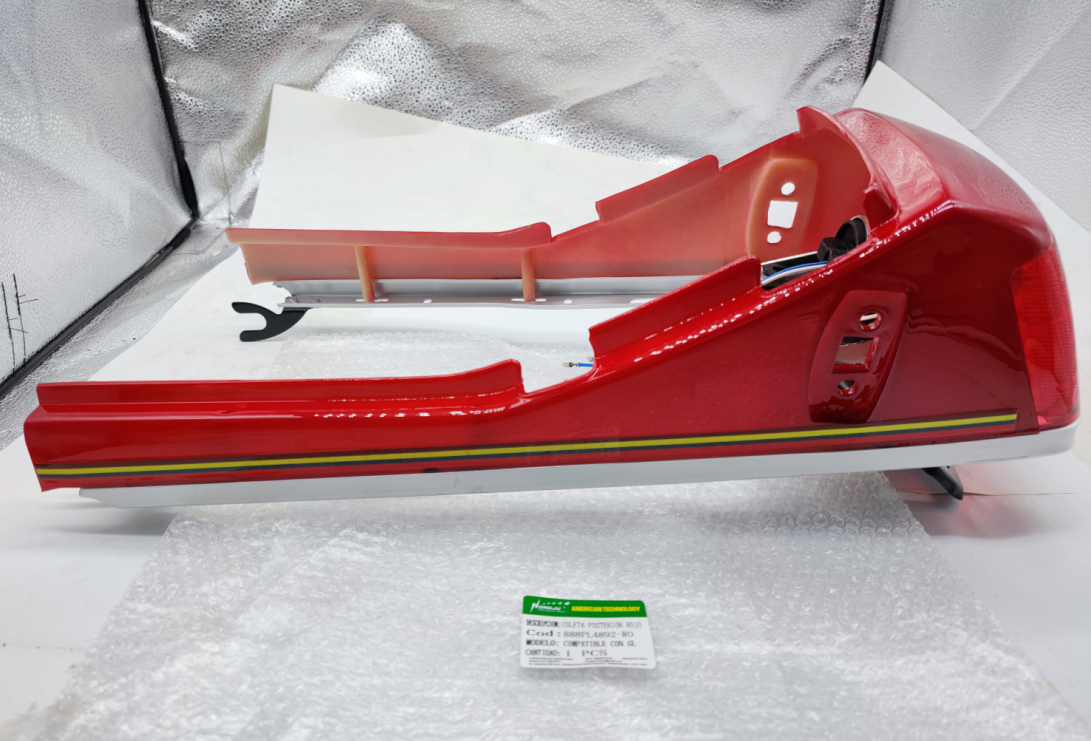 GL rear axle assembly red