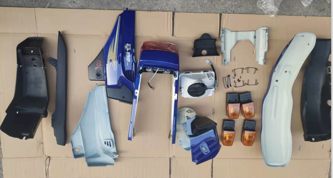 CGL whole car plastic parts blue