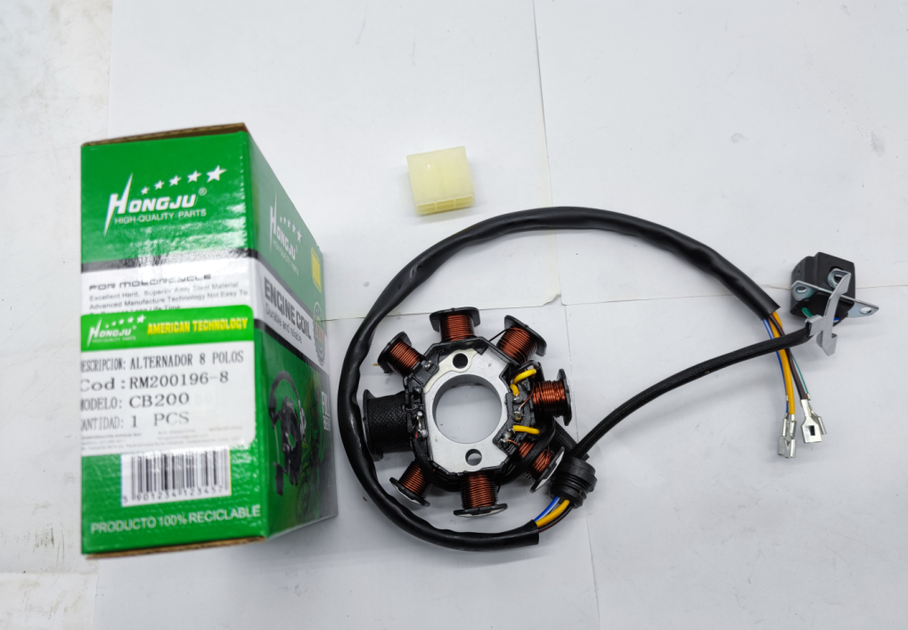 CB200 to eight pole coil