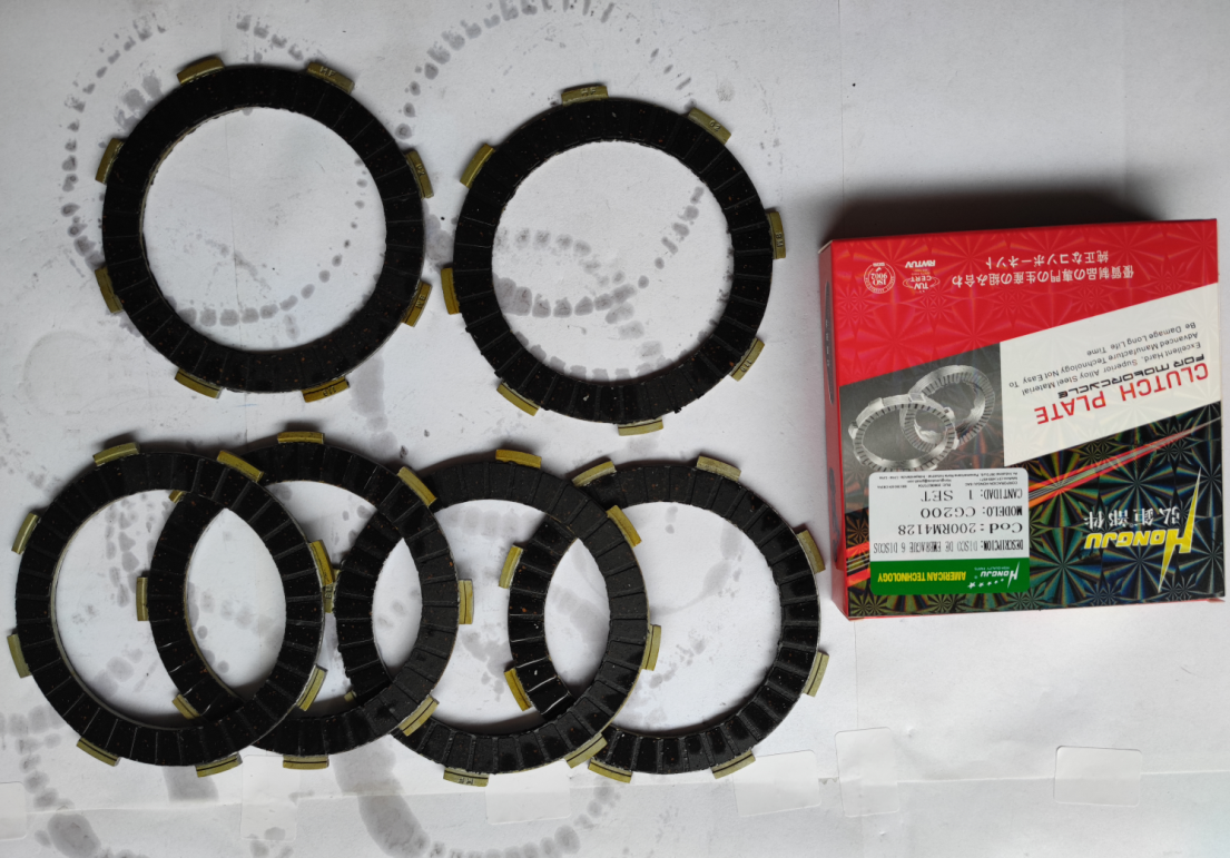 200RM4128 CG200 clutch 6 pieces