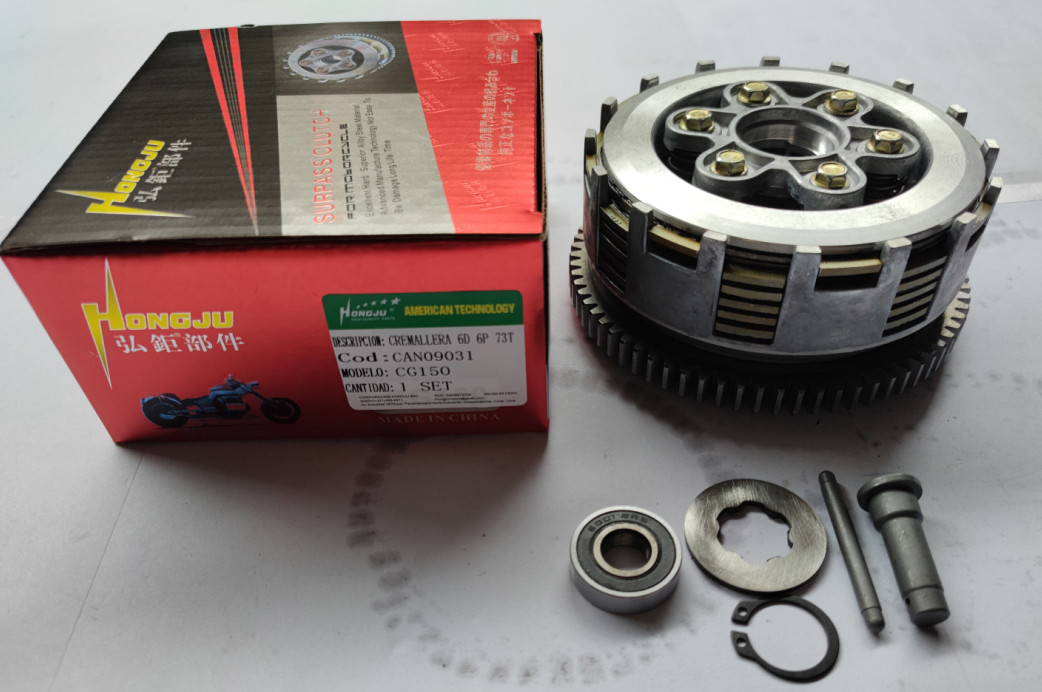 CG150 6-hole 6-plate 73-tooth clutch