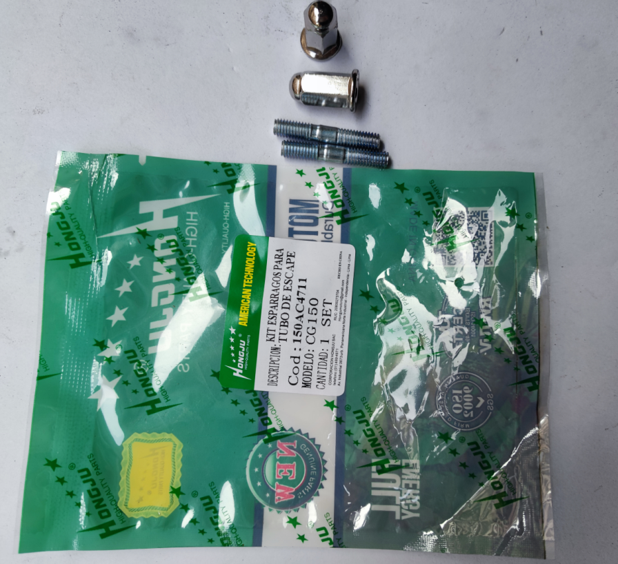 CG150 exhaust pipe screw