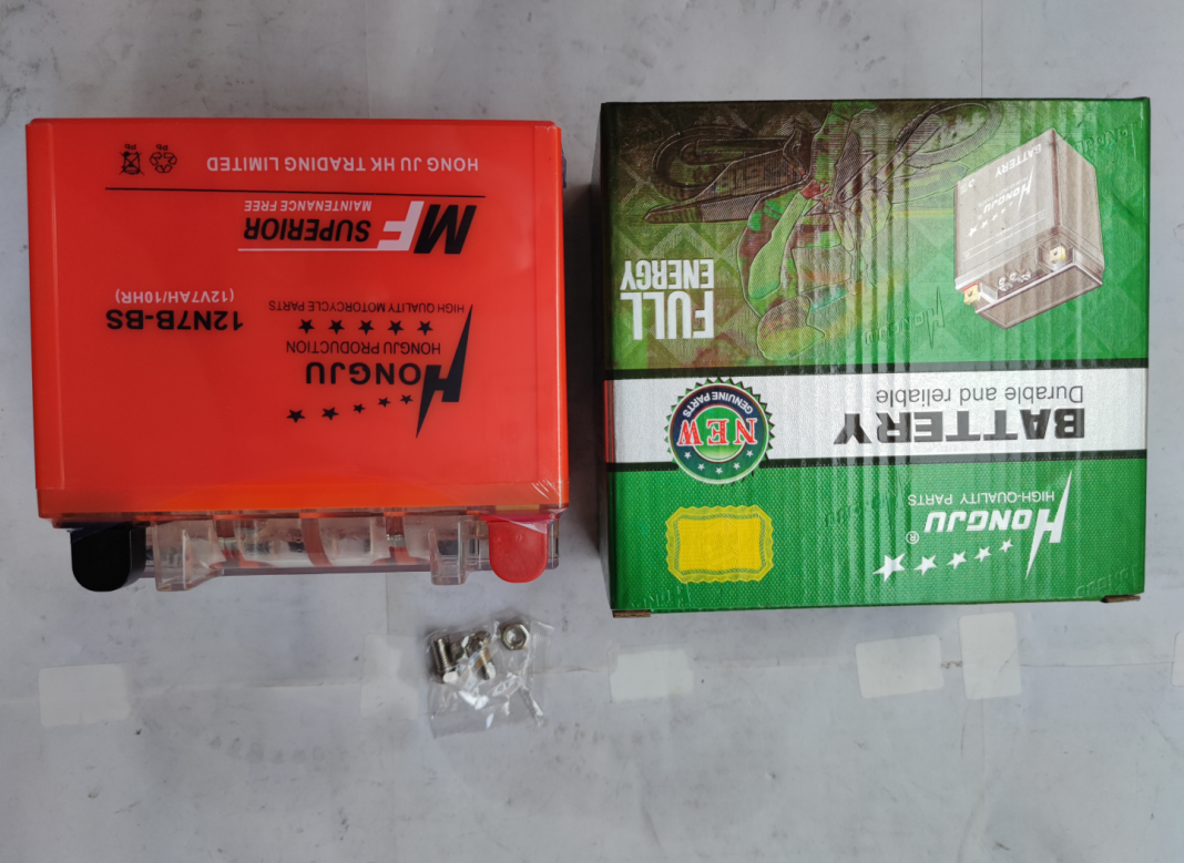 12N7B-BS battery orange