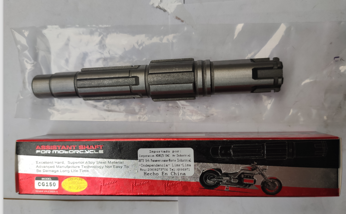 CG150 auxiliary shaft