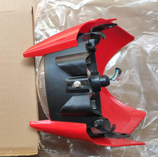 BROSS hood assembly red