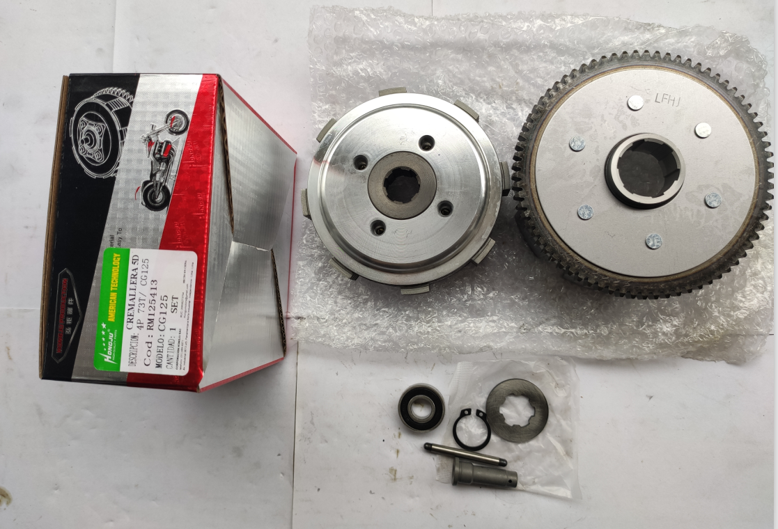 CG125 Clutch 5 disc 4 holes 73 teeth